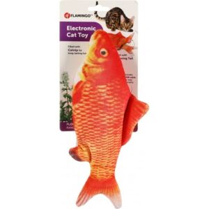 Flamingo elektromos mozgó hal macskajáték 30 cm
