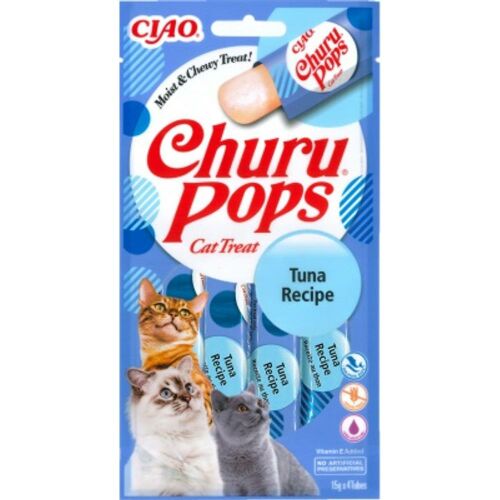 Inaba Cat Churu Pops - tonhal 4 x 15 g 137340958