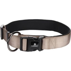 Flamingo Abbi nyakörv - taupe XXXL - 3.8 cm x 65-70 cm 137341078 - Állattartás