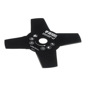 DENZEL 230x25,4mm fűkasza bozótvágó kés négyágú 138908706 - Denzel