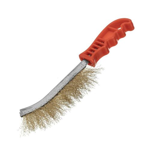 MTX 0,3mm sárgaréz drótkefe műanyag nyéllel 137341501