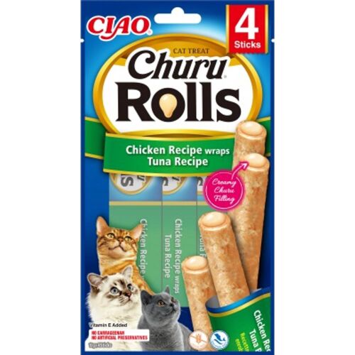 Inaba Cat Churu Rolls - tonhal 4 x 10 g 137341774