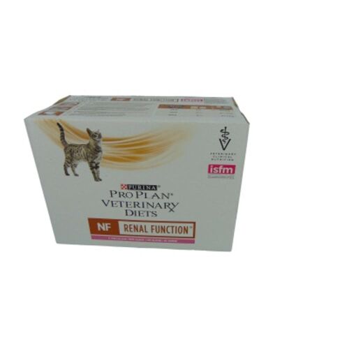 Pro Plan Veterinary Diets NF Renal Function lazacos nedves macskaeledel 10x85g doboz - Pro Plan