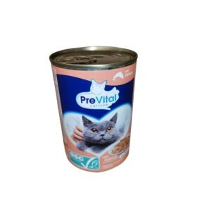 PreVital nedves állateledel felnőtt macskáknak - ASC lazac zselében 415 g 137342239 - PreVital