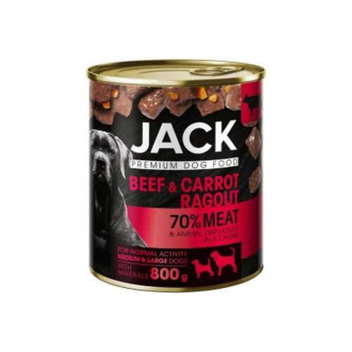 Jack konzerv - marha-répa ragu 800 g 137342426 - Jack