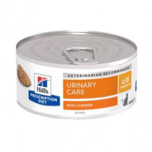 Hill's Prescription Diet c/d Multicare Urinary Care macskatáp - konzerv 156 g 137342574 - Hill's