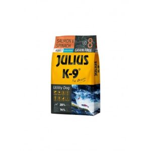 Julius K-9 Grain Free Adult Utility Dog - Salmon & Spinach 3 kg 137342597 - Állattartás