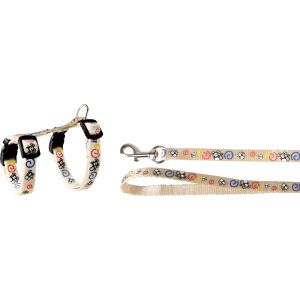 Flamingo egérkés macska hám és póráz - fehér 1 db 143601868 - Állattartás