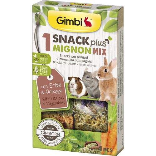 Gimbi Snack Plus Mignon Mix 1 50 g 174180838 - Rágcsálóeleség