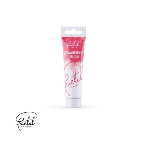 Fractal Full-Fill Gél Állagú Ételszínezék - Eperpiros, 30g 137344273