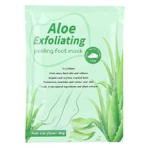 Șosete Exfoliante cu Aloe pentru Picioare, Reparare Profundă și Călcăie Fine 137345922 - Mască și pachet pentru îngrijirea pielii