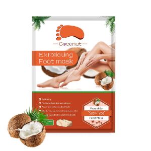 Masca Exfolianta pentru Picioare tip Soseta cu Cocos, Reparare Profunda 137345952 - Mască și pachet pentru îngrijirea pielii