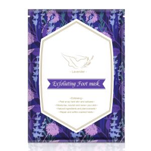 Șosete Exfoliante cu Levănțică pentru Picioare, Reparare Profundă și Călcăie Fine 137345981 - Mască și pachet pentru îngrijirea pielii