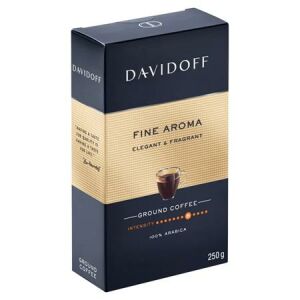 Kávé, pörkölt, őrölt, 250 g, DAVIDOFF "Fine Aroma" 137346766 - Davidoff