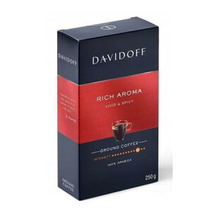 Kávé, pörkölt, őrölt, 250 g, DAVIDOFF "Rich Aroma" 137346772 - Davidoff