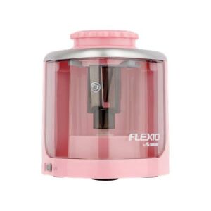 Hegyező, elemes, asztali, FLEXOFFICE "Flexio", rózsaszín 137346776 - FlexOffice