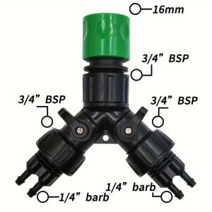 4-utas Csepegtető Öntöző Elosztó Adapter - Vízmegtakarító 137348877 - Csepegtető öntöző