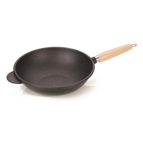 Antik Ars GRAND CHEF teflon öntvény wok 28cm /fanyél