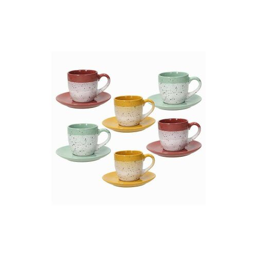 Tognana LAYERS G LOUISE kerámia teáskészlet 20 cl (6 darab) 137352760