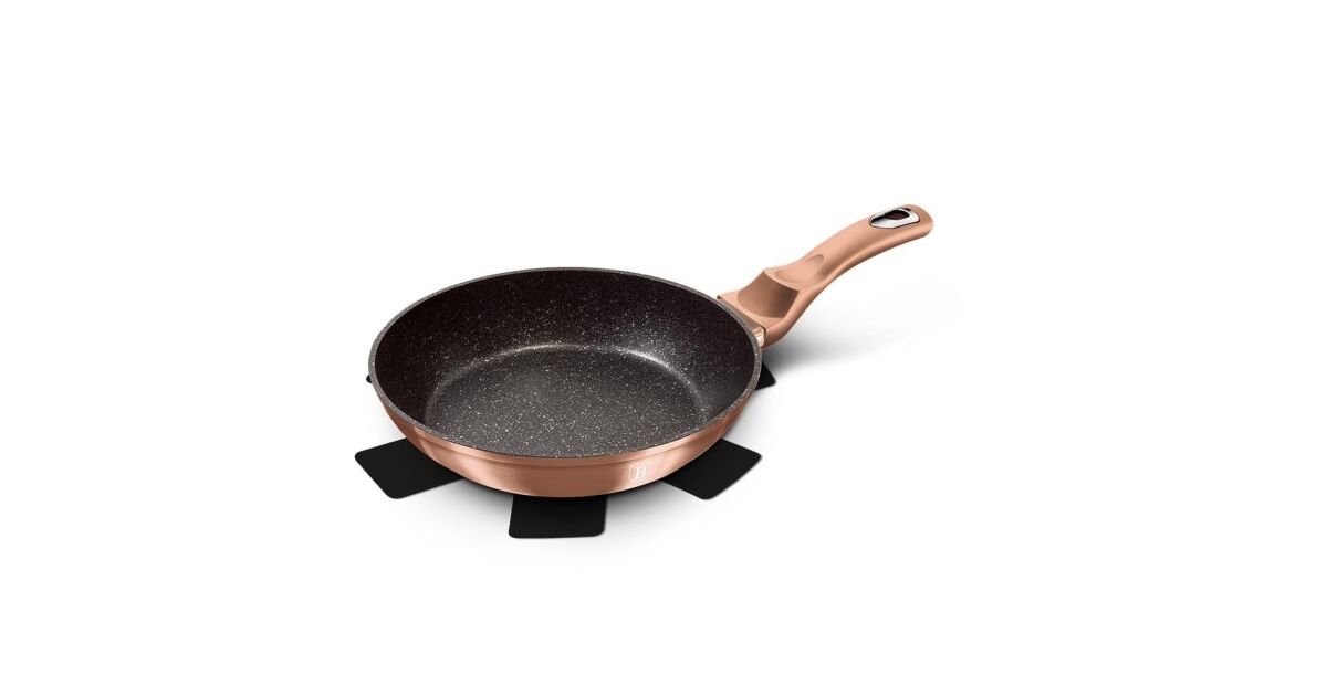 BerlingerHaus Berlinger Haus Pottenset met marmercoating Berlinger Haus Rose Gold (BH/7029