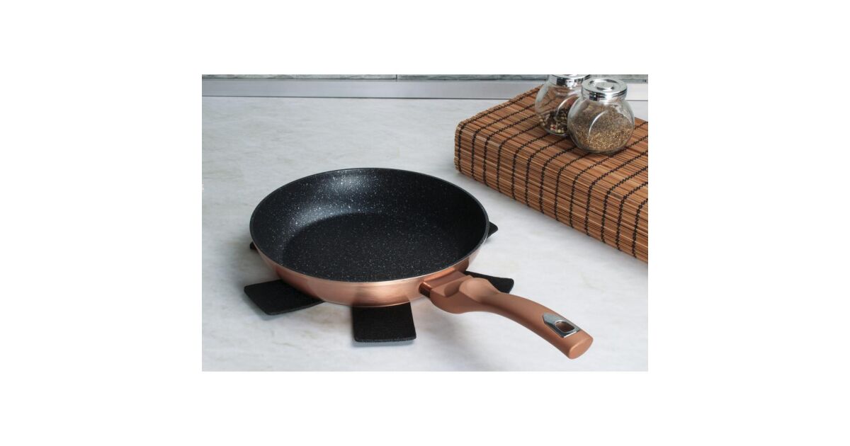 Berlinger Haus Rose Gold Szeletsütő Serpenyő - 30 cm, Indukciós
