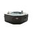 INTEX PureSPA Onyx Black Octagon jacuzzi, sóbontó készülékkel, 4 személyes, D201 x 71 cm, fekete / fehér (28458) 137354145