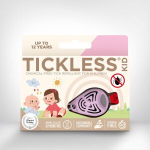 Tickless Kid ultrahangos kullancsriasztó babáknak és kisgyerekeknek Pink 137354485 - TickLess