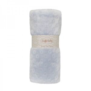 Soffi Baby takaró plüss dupla kék 75x100cm 137354991 - Soffi Baby