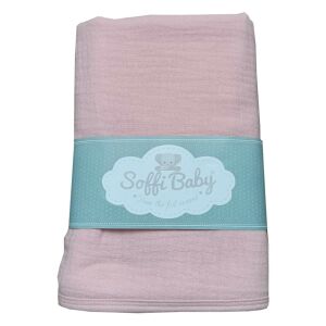 Soffi Baby takaró muszlin dupla koral 70x90cm 137355001 - Soffi Baby