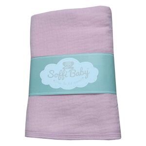 Soffi Baby takaró muszlin dupla mályva 70x90cm 137355012 - Soffi Baby
