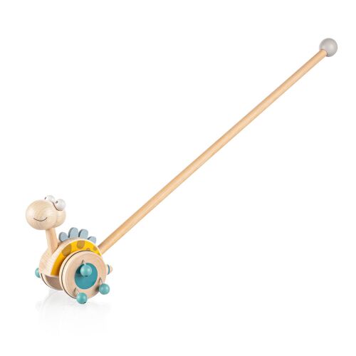 Zopa fa játék tologatós dínó zöld 137355962