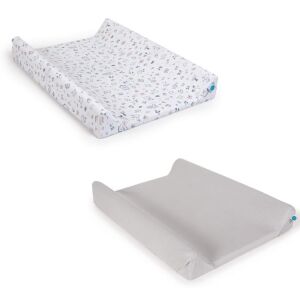 Ceba pelenkázólap huzat pamut (50x70-80) 2db/csomag világosszürke   madár 137356415 - Pelenkázófeltét huzat