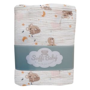 Soffi Baby takaró muszlin dupla koalás 70x90cm 137356567 - Soffi Baby