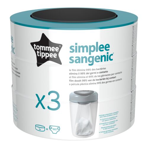 Tommee Tippee utántöltõ Sangenic Simplee 3 db-os 137357546