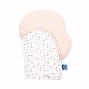 Kikkaboo bébikesztyû szilikonos rágókával Szavanna pink 137357682 - Rágóka