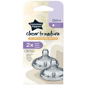 Tommee Tippee cumisüveg cumi CTN 2 db lassú folyású 137357937 - Tommee Tippee