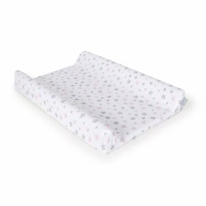 Ceba pelenkázólap huzat pamut (50x70-80) 2db/csomag  Candy pink   pink csillagos 137357991 - Pelenkázófeltét huzat