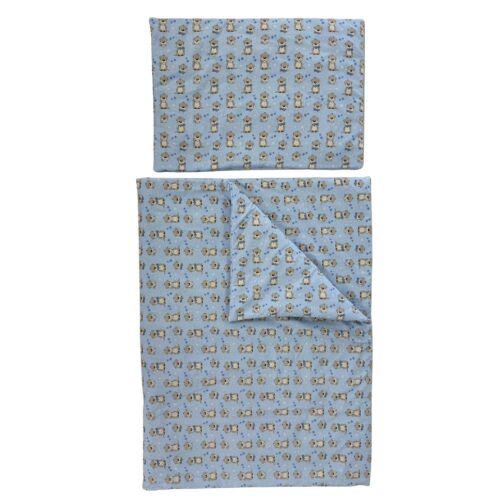 Soffi Baby ágynemû szett 2 részes 135x90 - 40x60cm Hód kék 137358087