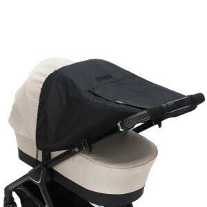 Fillikid kiegészítõ naptetõ babakocsira és mózeskosárra Deluxe fekete 1521-06 137358213 - Babakocsi napernyő
