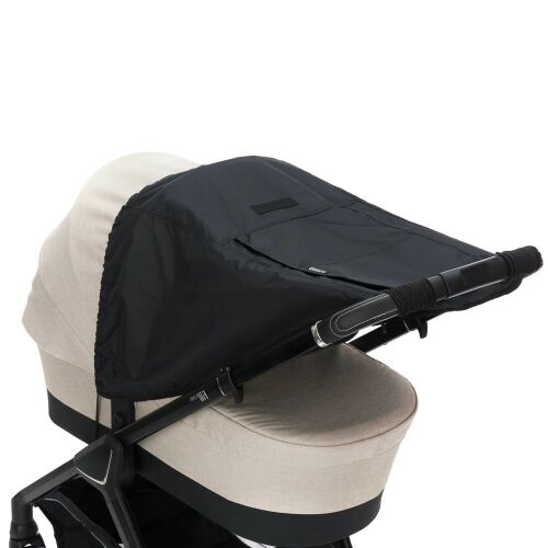 Fillikid kiegészítõ naptetõ babakocsira és mózeskosárra Deluxe fekete 1521-06 137358213