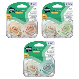 Tommee Tippee játszócumi CTN Anytime 2 db 0-6 hó 137358308 - Tommee Tippee
