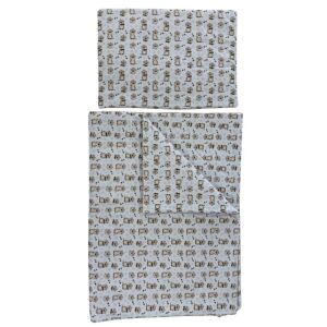 Soffi Baby ágynemû szett 2 részes 135x90 - 40x60cm Hód fehér 137359071 - Soffi Baby