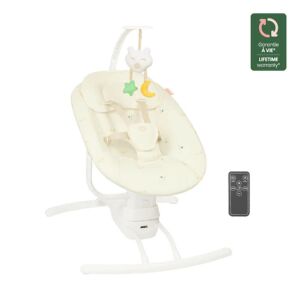 Badabulle elektromos hinta távirányítóval B012307 142231349 - Baba pihenőszék, Elektromos babahinta