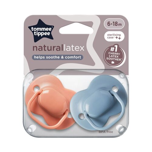 Tommee Tippee játszócumi Cherry latex 2 db 6-18hó 137359240