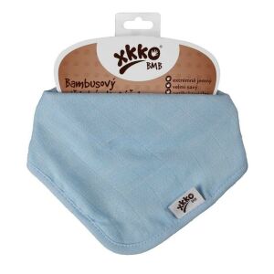 Xkko nyálkendõ patentos bambusz Baby Blue BMBBND045 137359764 - Nyálkendő