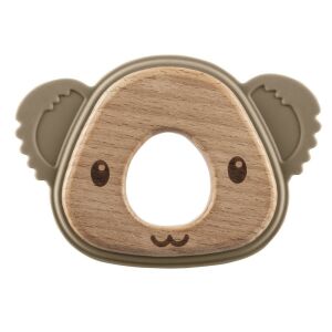 Zopa rágóka szilikon Koala mustársárga 137360359 - Rágóka