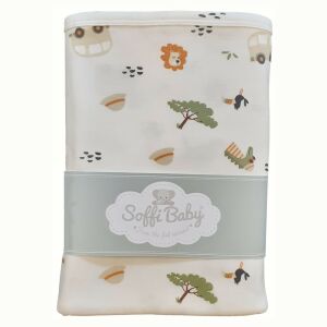 Soffi Baby takaró pamut dupla safari zöld 80x100cm 137360732 - Soffi Baby