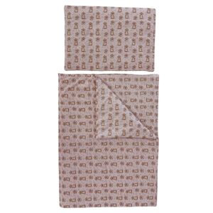 Soffi Baby ágynemû szett 2 részes 135x90 - 40x60cm Hód rózsaszín 137360958 - Soffi Baby