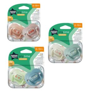 Tommee Tippee játszócumi CTN Anytime 2 db 6-18 hó 137361578 - Tommee Tippee