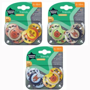 Tommee Tippee játszócumi CTN Fun 2 db 6-18hó 137361841 - Tommee Tippee